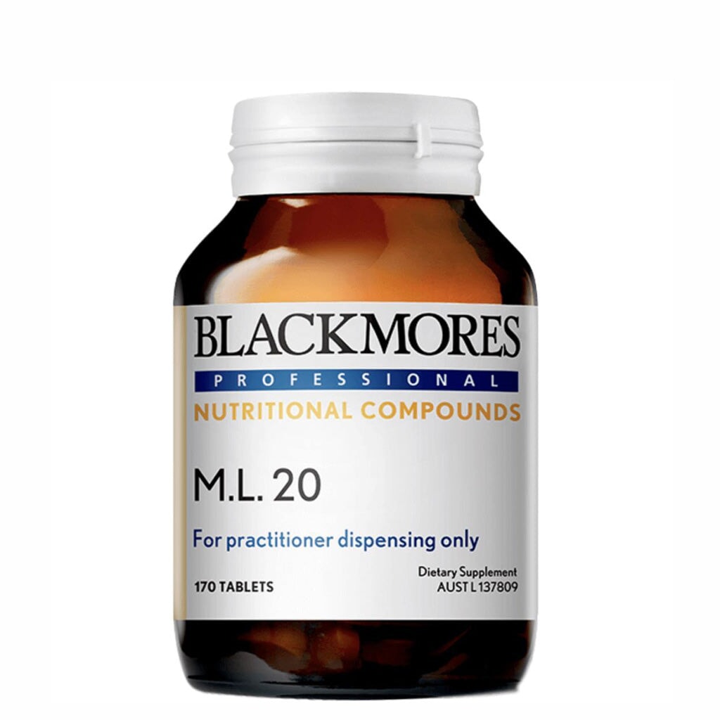 Blackmores Professional M.L. 20 - Premium Fish Oil Supplement for Heart & Brain Health - Supports Joint Function & Immunity - Ideal for Active Adults & Seniors