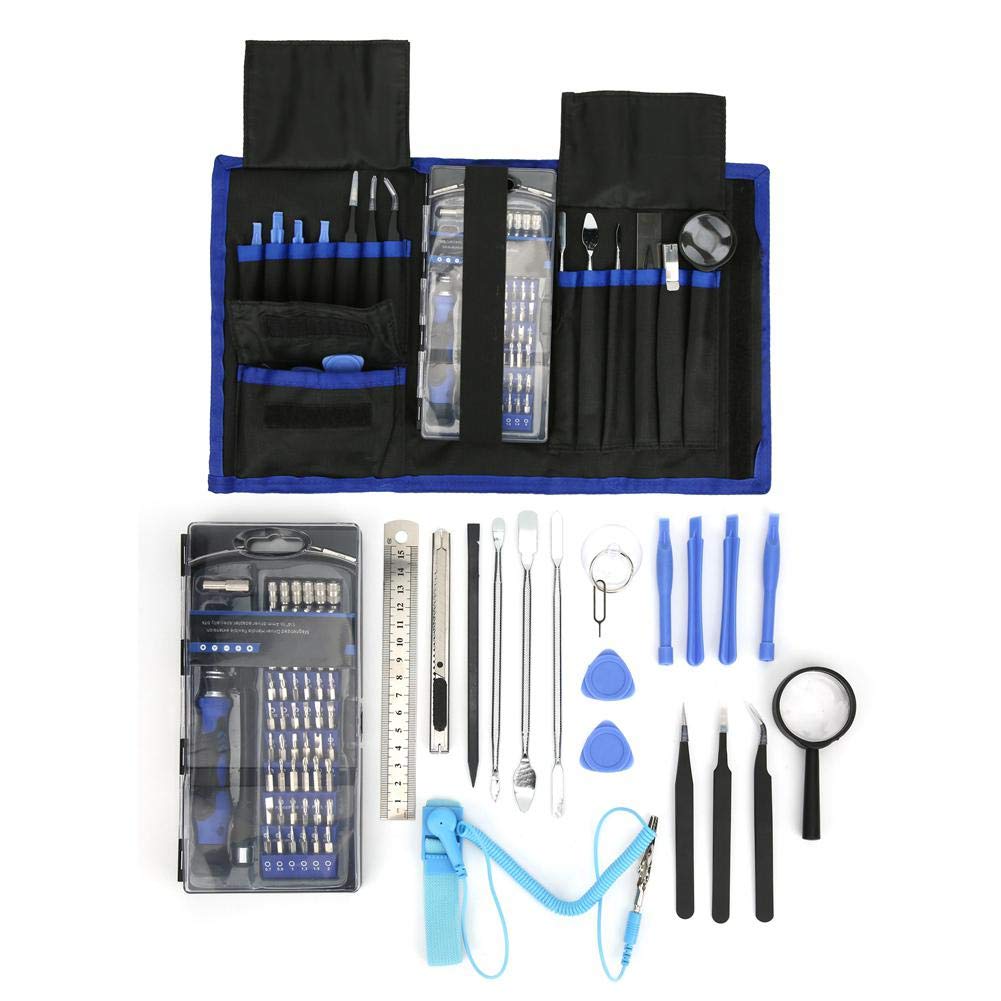 75-in-1 Multi-Functional Screwdriver Set - Precision Disassembly Tool Kit for Phone, Tablet, PC & Gaming Device Repair - Portable DIY Maintenance Kit for Home, Office & Electronics Repair Shop Use