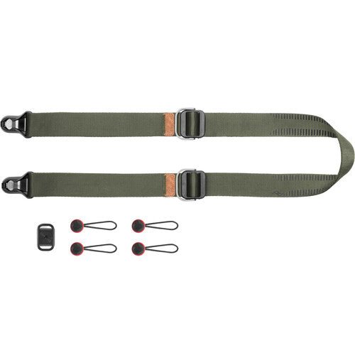 Peak Design Slide Lite Camera Strap - Adjustable & Comfortable Shoulder Strap for DSLR & Mirrorless Cameras - Perfect for Travel, Hiking & Photography Enthusiasts