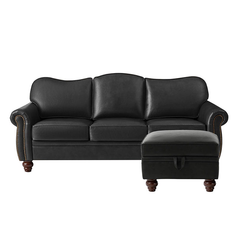 Amelia 2-Piece Living Room Furniture Set - Sofa & Loveseat (Multiple Styles Available) - Perfect for Small Spaces & Cozy Apartments