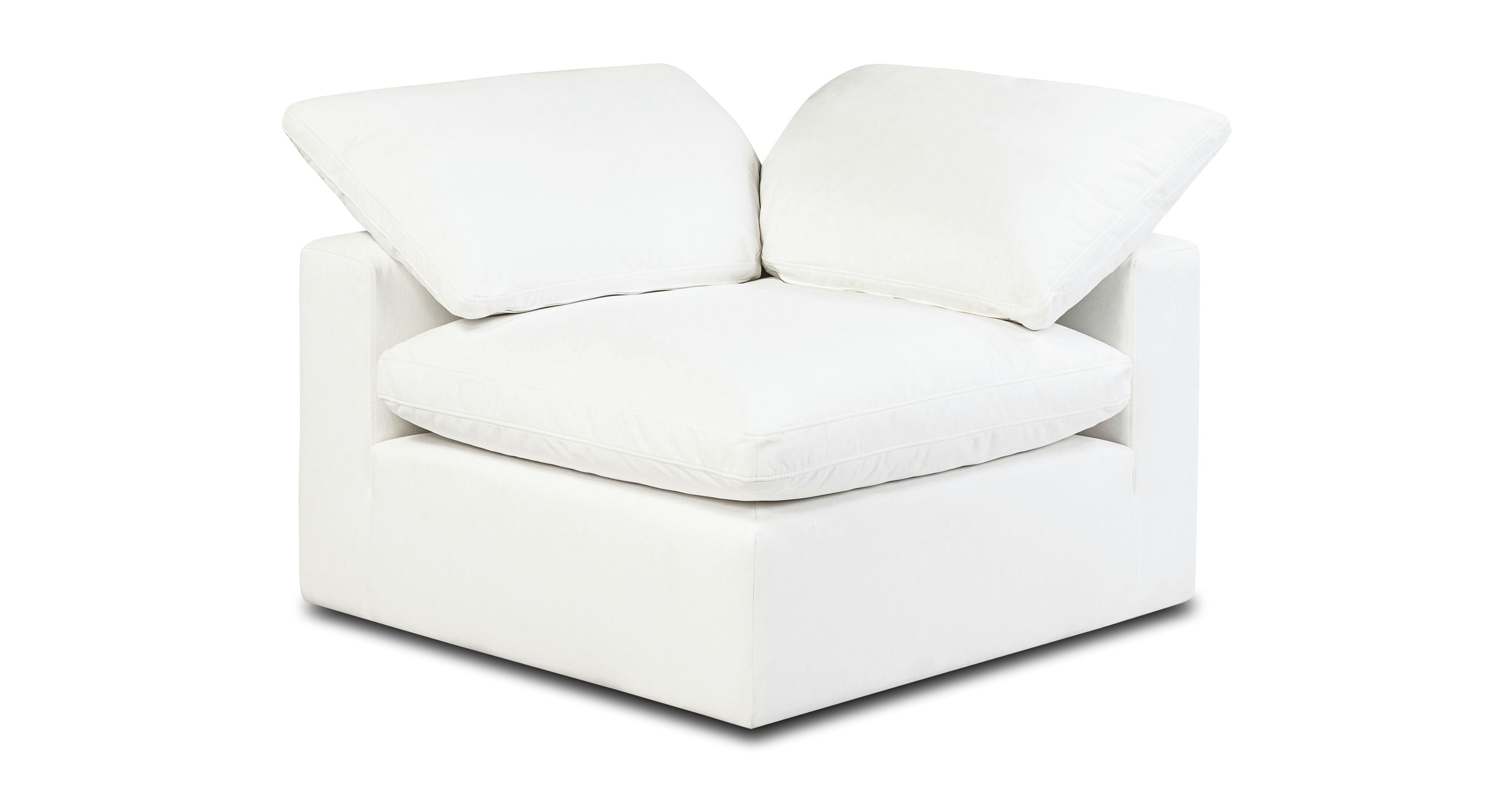 2-Seat Aspen Modular Sofa - Modern Sectional Couch for Small Spaces, Living Room, Apartment & Office - Comfortable & Stylish Home Furniture