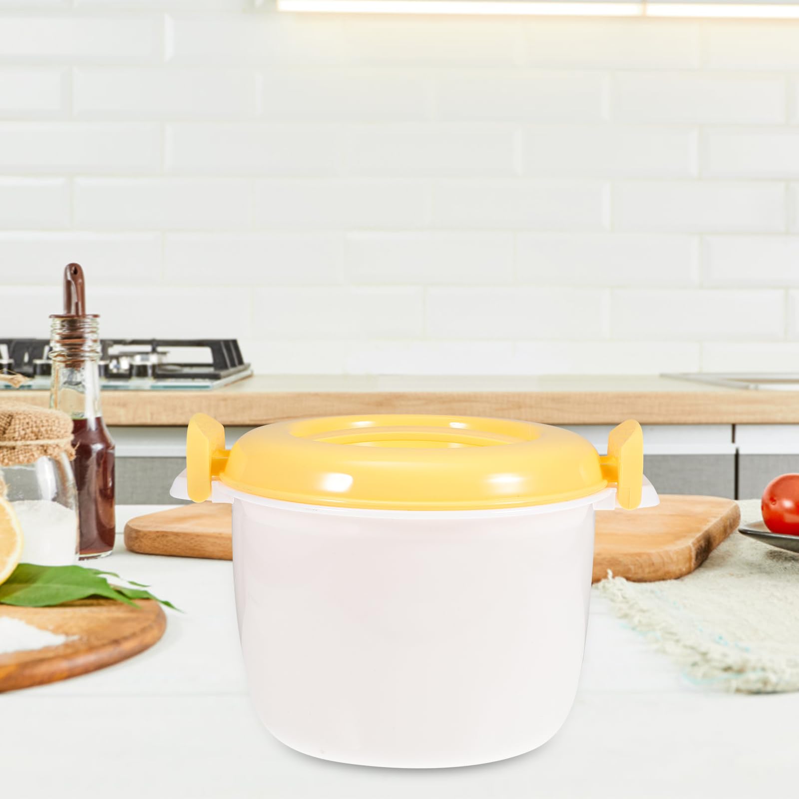 **Didiseaon Mini Rice Cooker - Portable Microwave Steamer for Rice, Pasta & Vegetables | Perfect for Travel, Dorms & Small Kitchens**