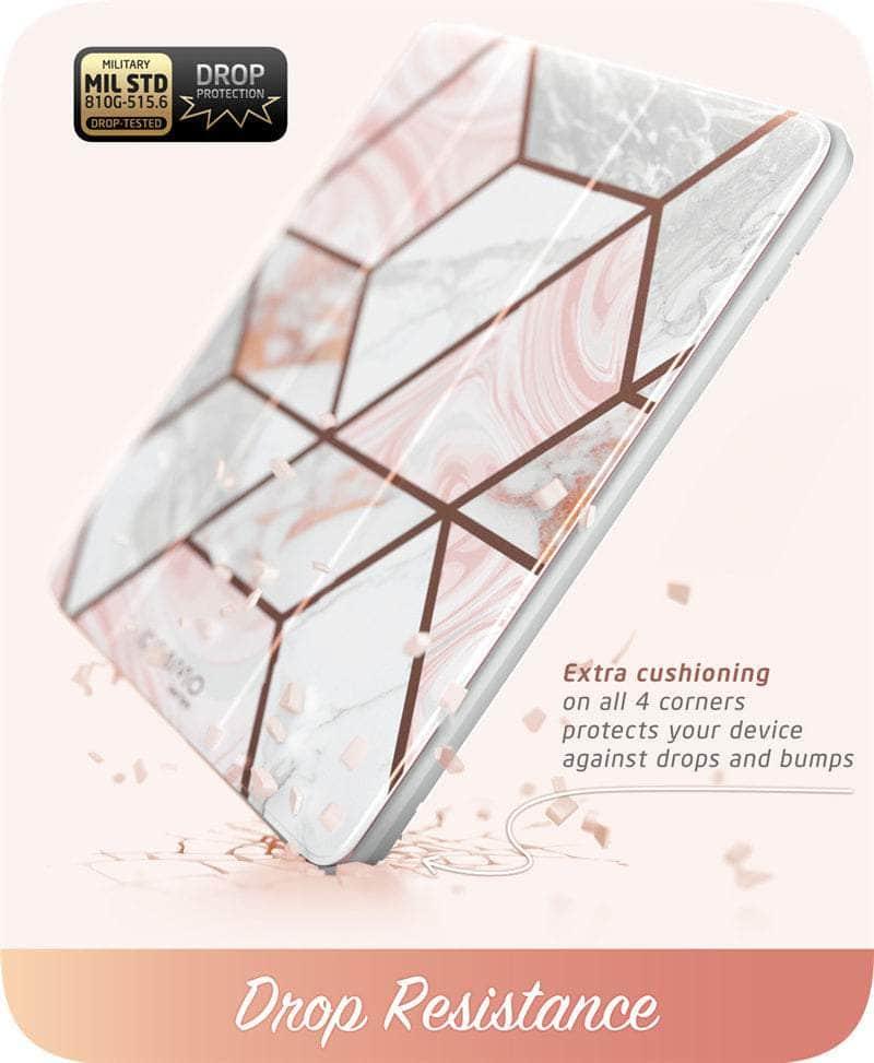 I BLASON iPad 9.7 Case with Stand - Cosmo Marble Design Trifold Protective Cover for iPad 7th/6th/5th Generation - Perfect for Work, Study & Travel