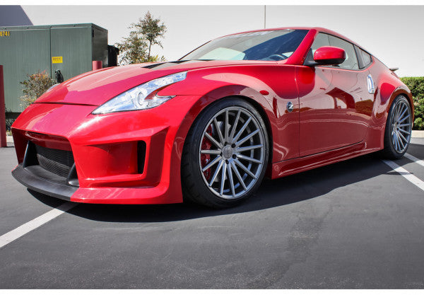 2009-2020 Nissan 370Z (Z34) Side Skirt Set - KB11125 - High Performance Car Body Kit for Street Racing & Custom Styling