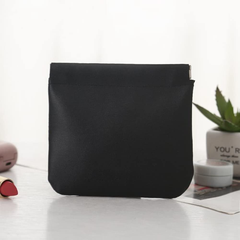 Lambskin Cosmetic Bag for Women - Waterproof Travel Makeup Pouch, Birthday Gift for Her