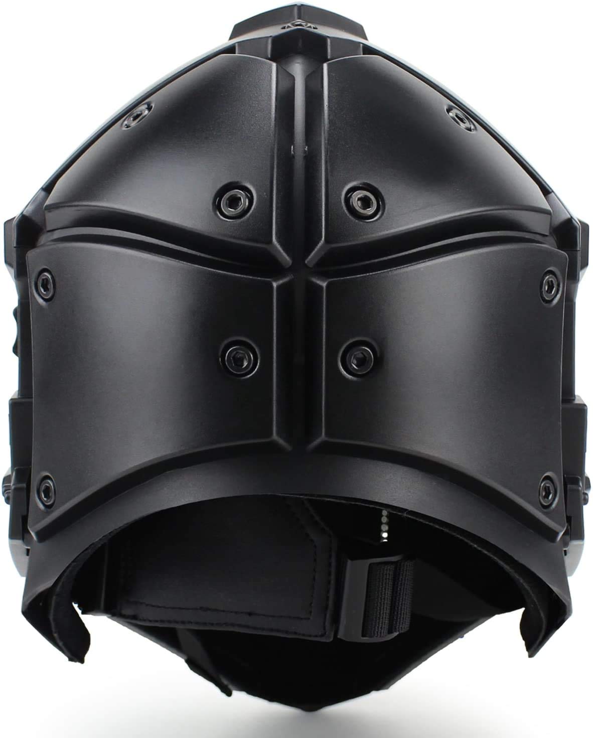 Tactical Airsoft Helmet Full Face Protection - Military Grade Terminator Style Helmet with Mask & 5 Pairs of Goggles for Airsoft, Paintball, Hunting & Outdoor Combat Training