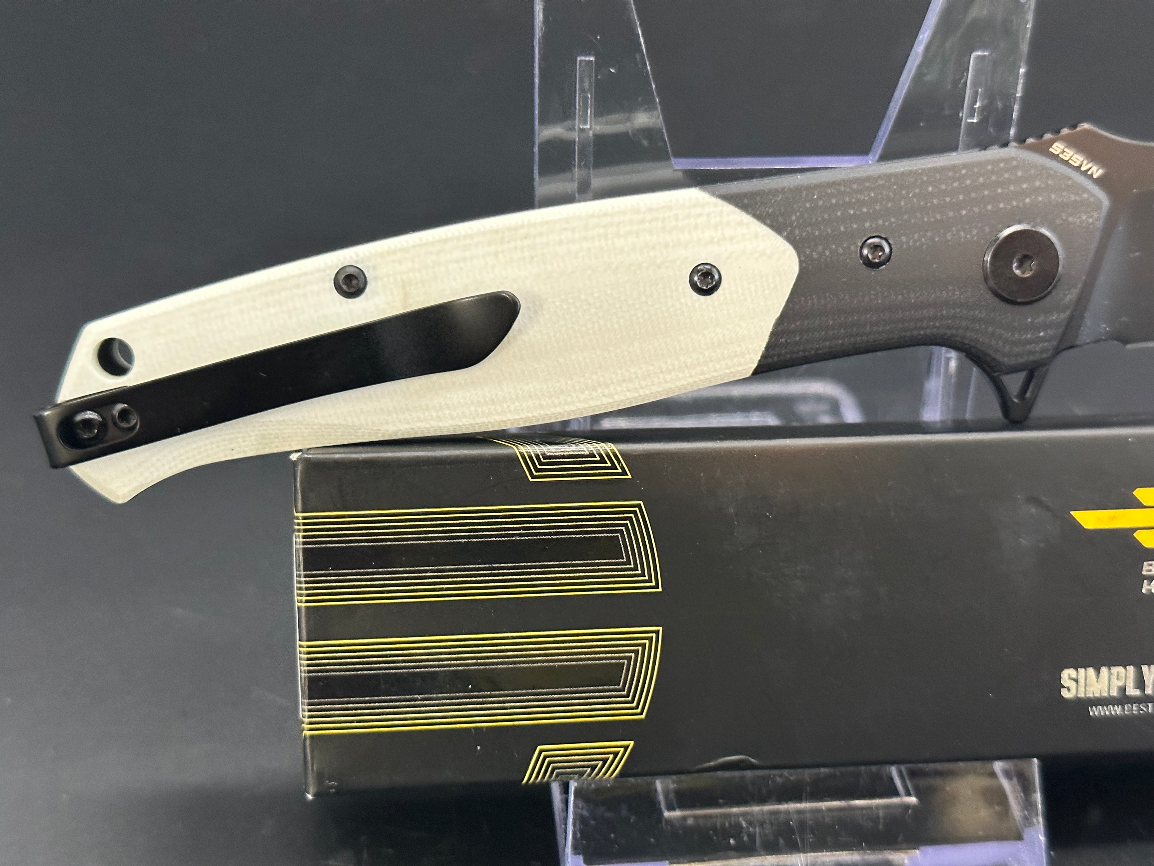 Bestech Swordfish S35VN Folding Pocket Knife - Premium EDC Tactical Knife for Outdoor, Camping, and Everyday Carry
