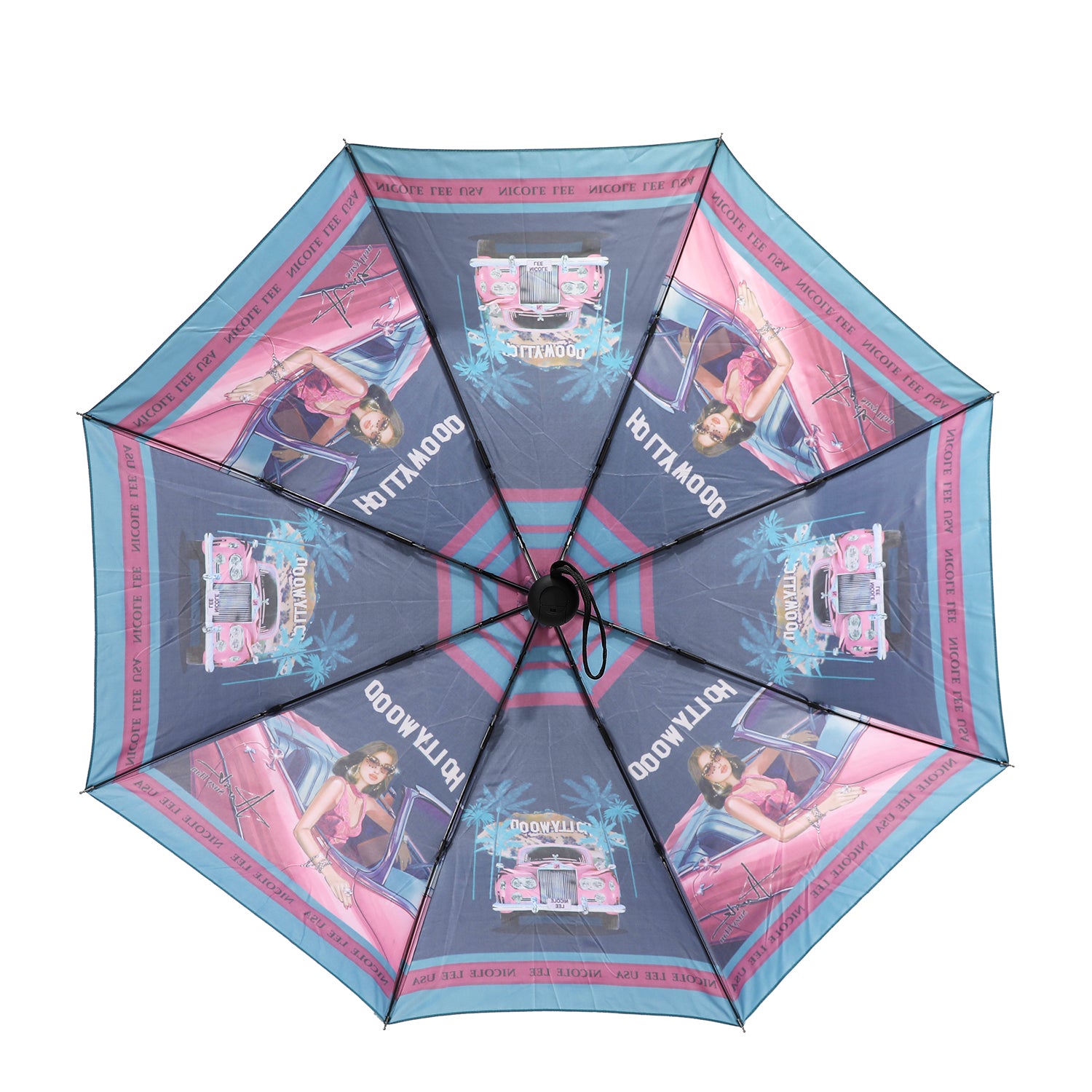 Compact Travel Umbrella - Windproof & Waterproof Folding Umbrella for Men & Women - Perfect for Commuting, Hiking & Outdoor Adventures
