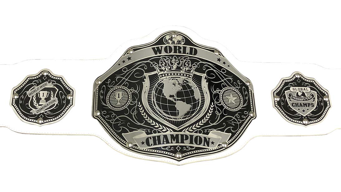 Custom World Championship Wrestling Belt - Personalized Text & Color Options - Fast 2-Day Production - Perfect for Wrestling Events, Awards & Fan Collections