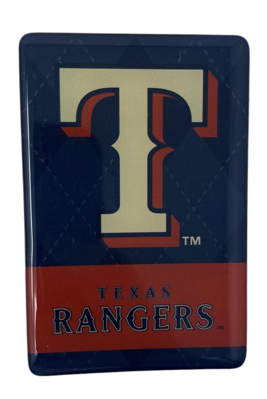 MLB Texas Rangers Refrigerator Magnet - Brown, One Size - Perfect for Fans, Kitchen Decor & Office Accessories