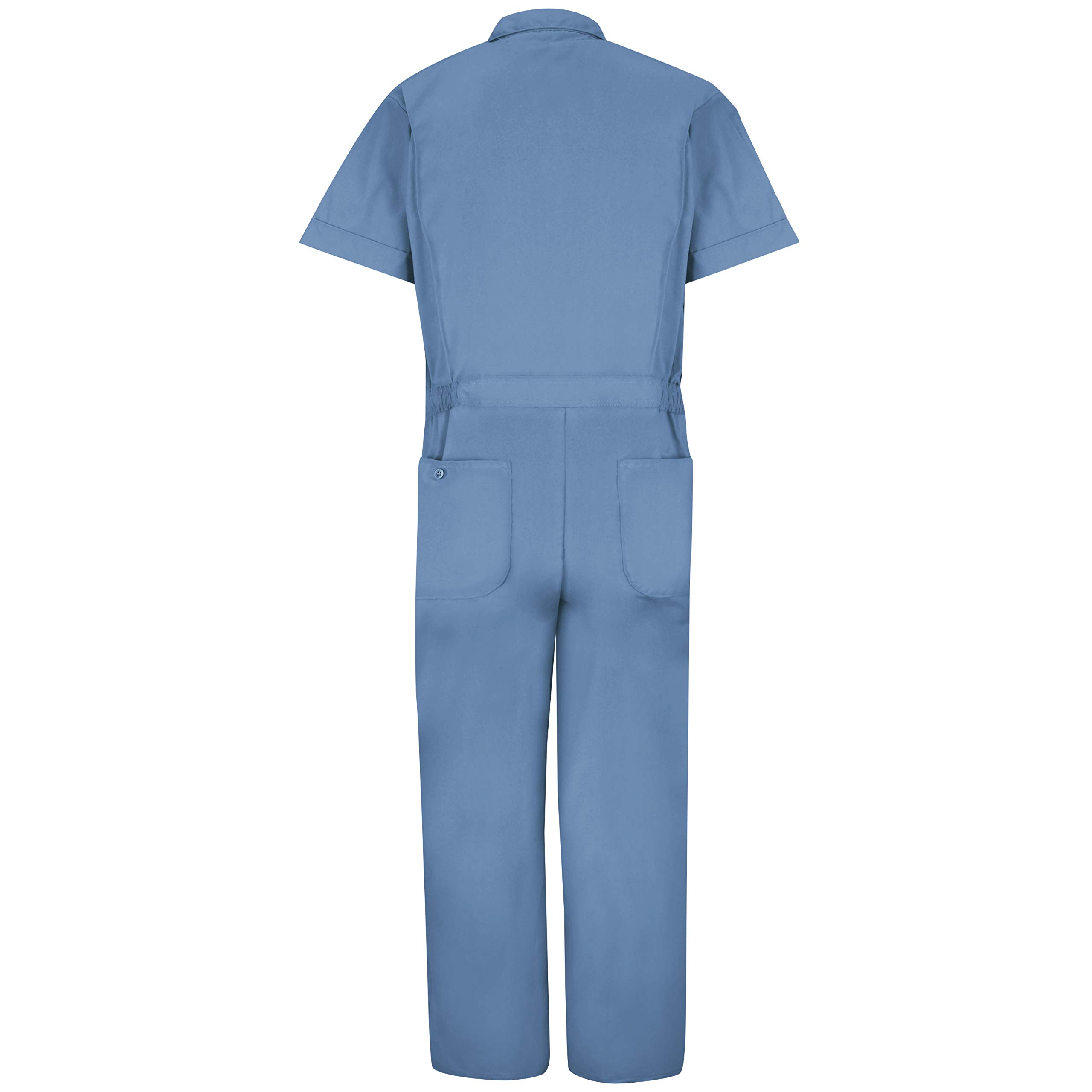 Red Kap Men's Speedsuit - Lightweight Work Coveralls for Mechanics & Industrial Workers - Perfect for Auto Repair, Construction & Warehouse Jobs