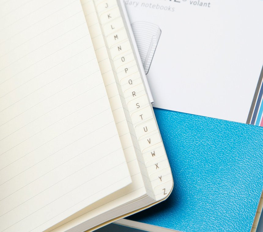 Moleskine Volant Address Book - Ruled Black Hardcover Notebook for Contacts & Addresses | Perfect for Business Professionals, Travelers & Personal Organization