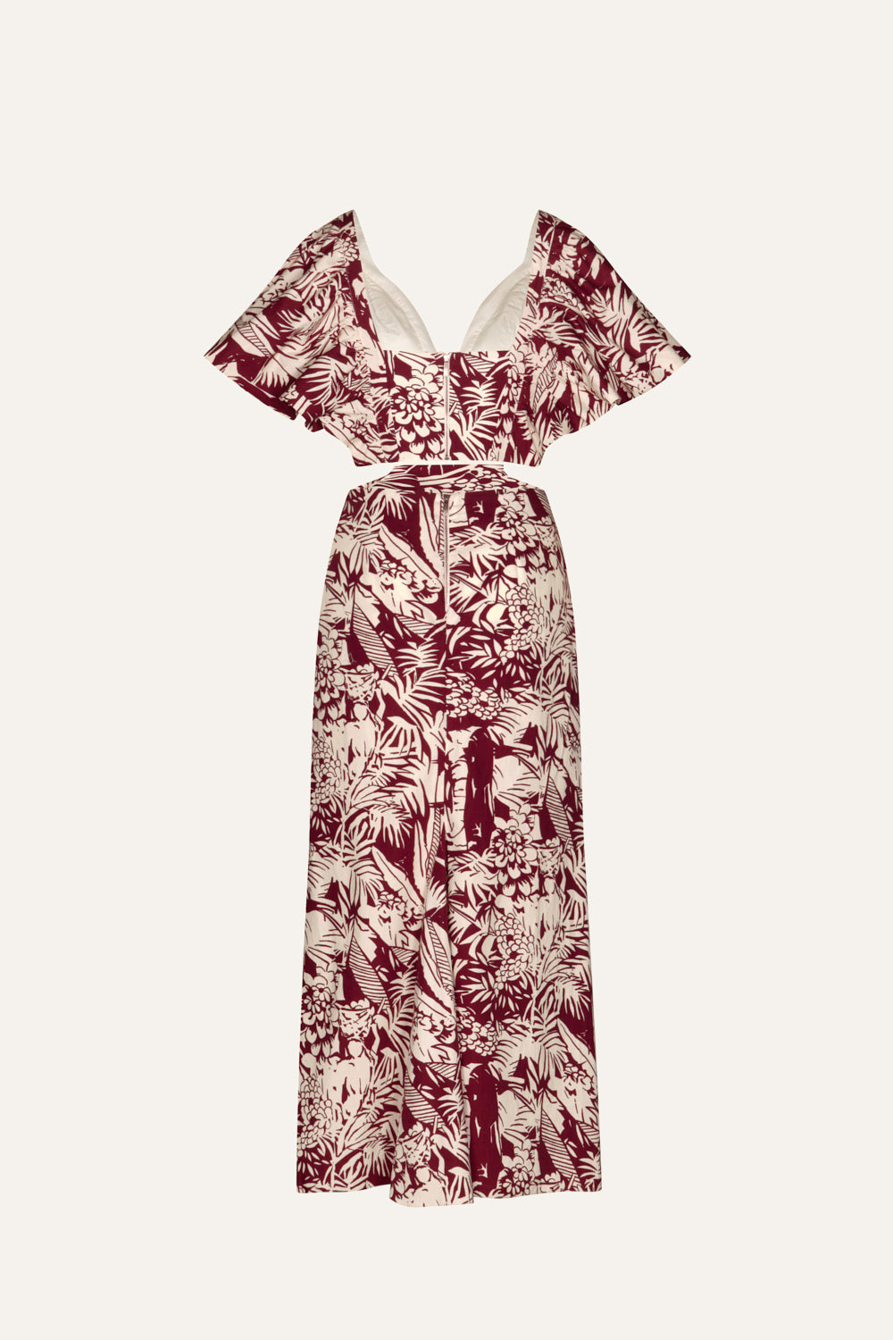 Eternal Jungle Dress - Stylish Floral Print Maxi Dress for Women | Perfect for Summer Vacations, Beach Getaways & Boho Fashion