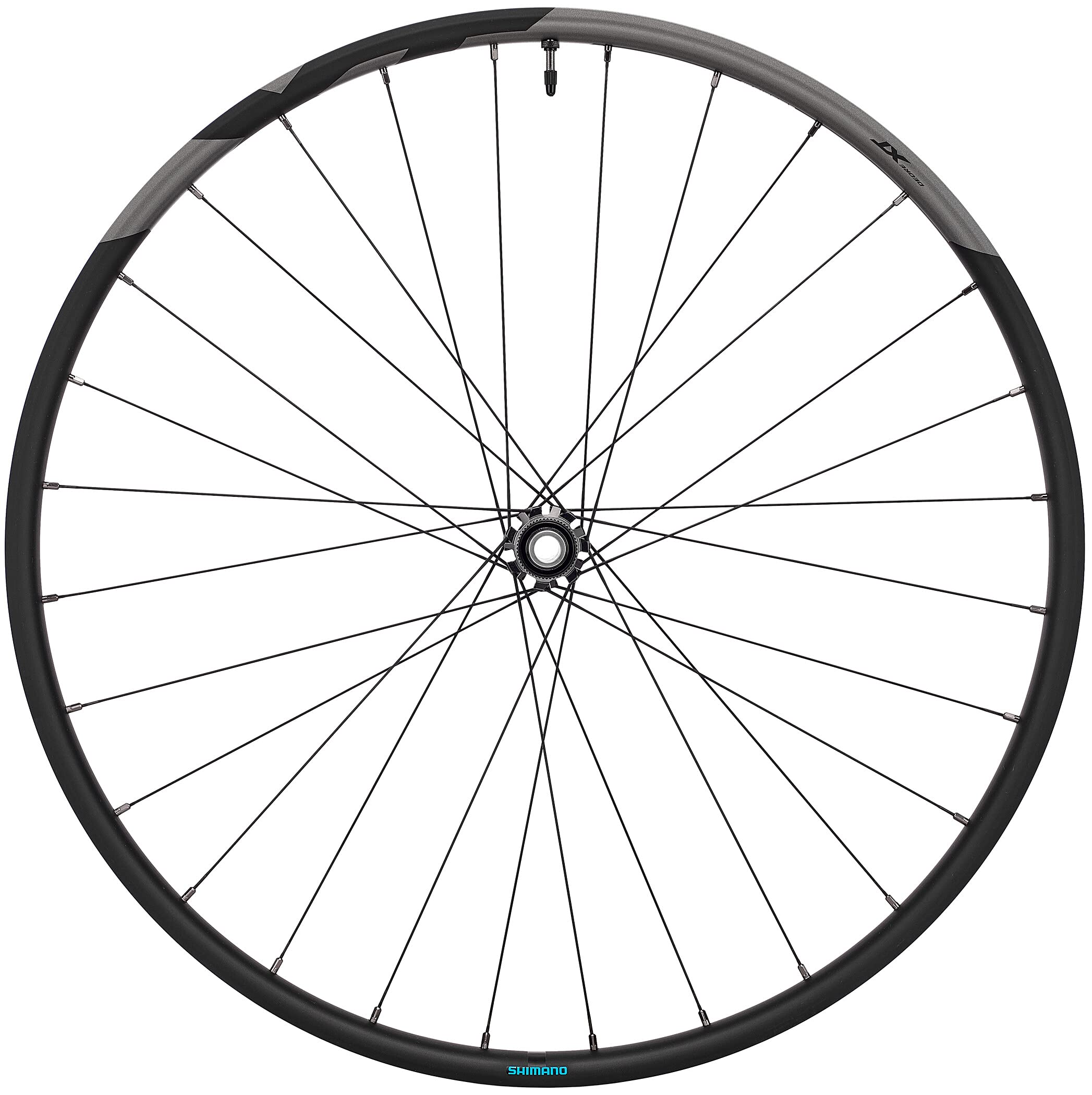 SHIMANO XT M8100 29-Inch Mountain Bike Wheelset - 15x110mm Boost Hub, Tubeless Ready, Disc Brake Compatible - Black - for Trail & Enduro Cycling (Men & Women)