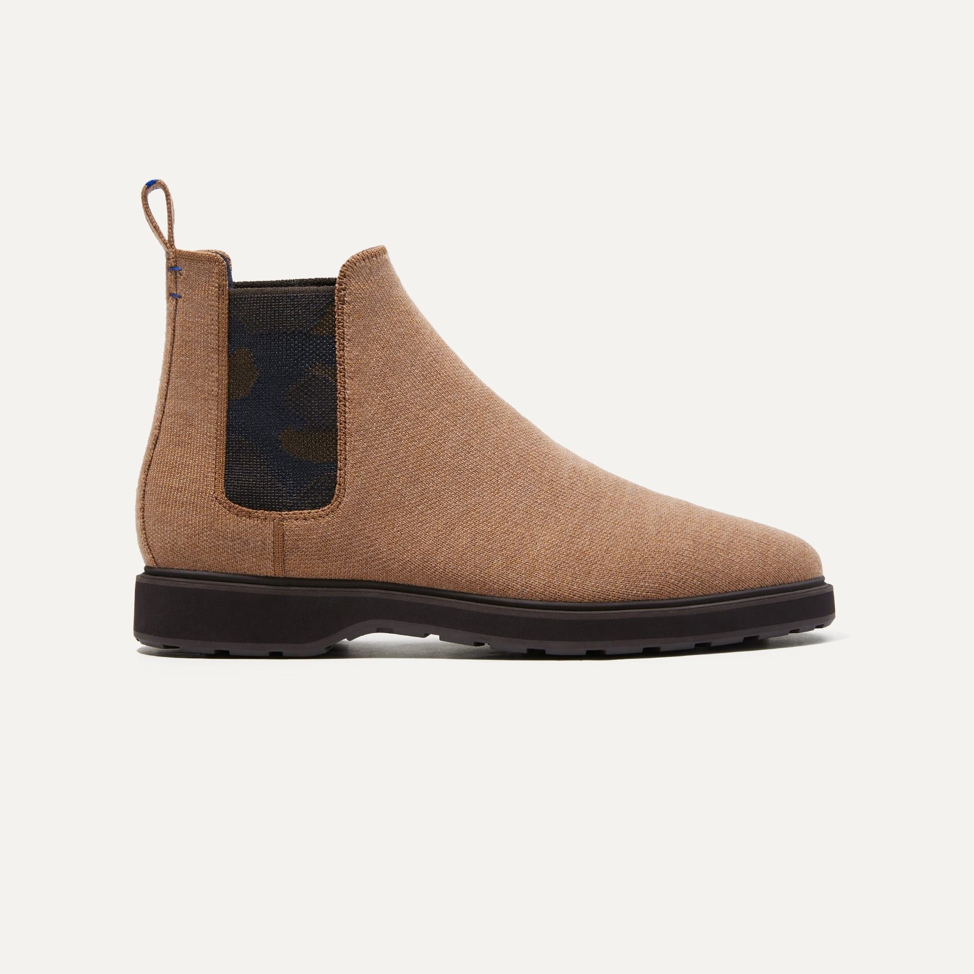 **Men's Chelsea Boots - Waterproof Leather Ankle Boots for Men - Slip On Casual & Dress Shoes - Perfect for Work, Travel & Everyday Wear**