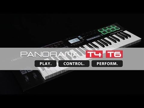 Nektar Panorama T4 49-Key USB MIDI Keyboard Controller - Professional Music Production & Performance | Perfect for Home Studio, Live Shows & Beat Making