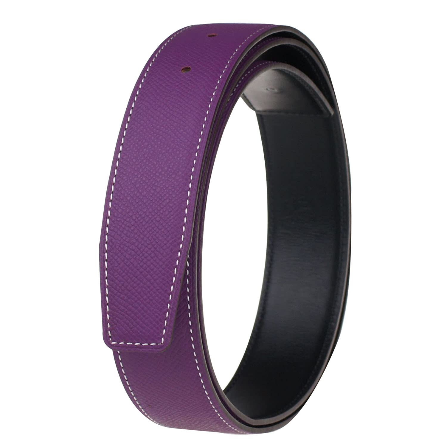 Premium Full Grain Cow Leather Belt Strap - 32mm Wide, No Buckle, Durable Replacement for Men & Women - Perfect for Casual, Business & Formal Wear