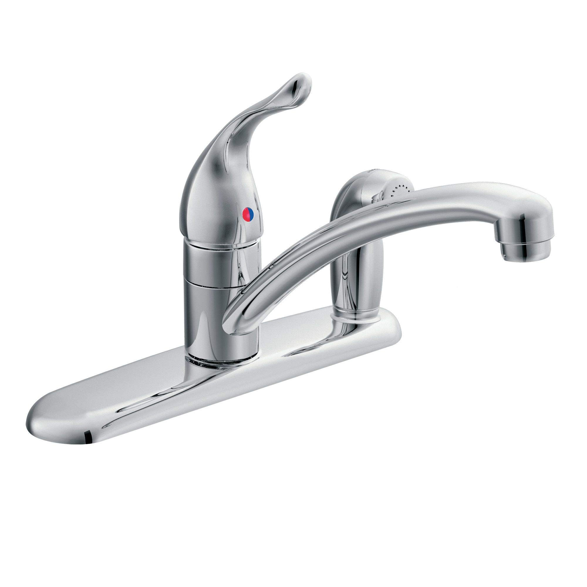 Moen 67434 Chrome One-Handle Pull-Down Kitchen Faucet with 0.375