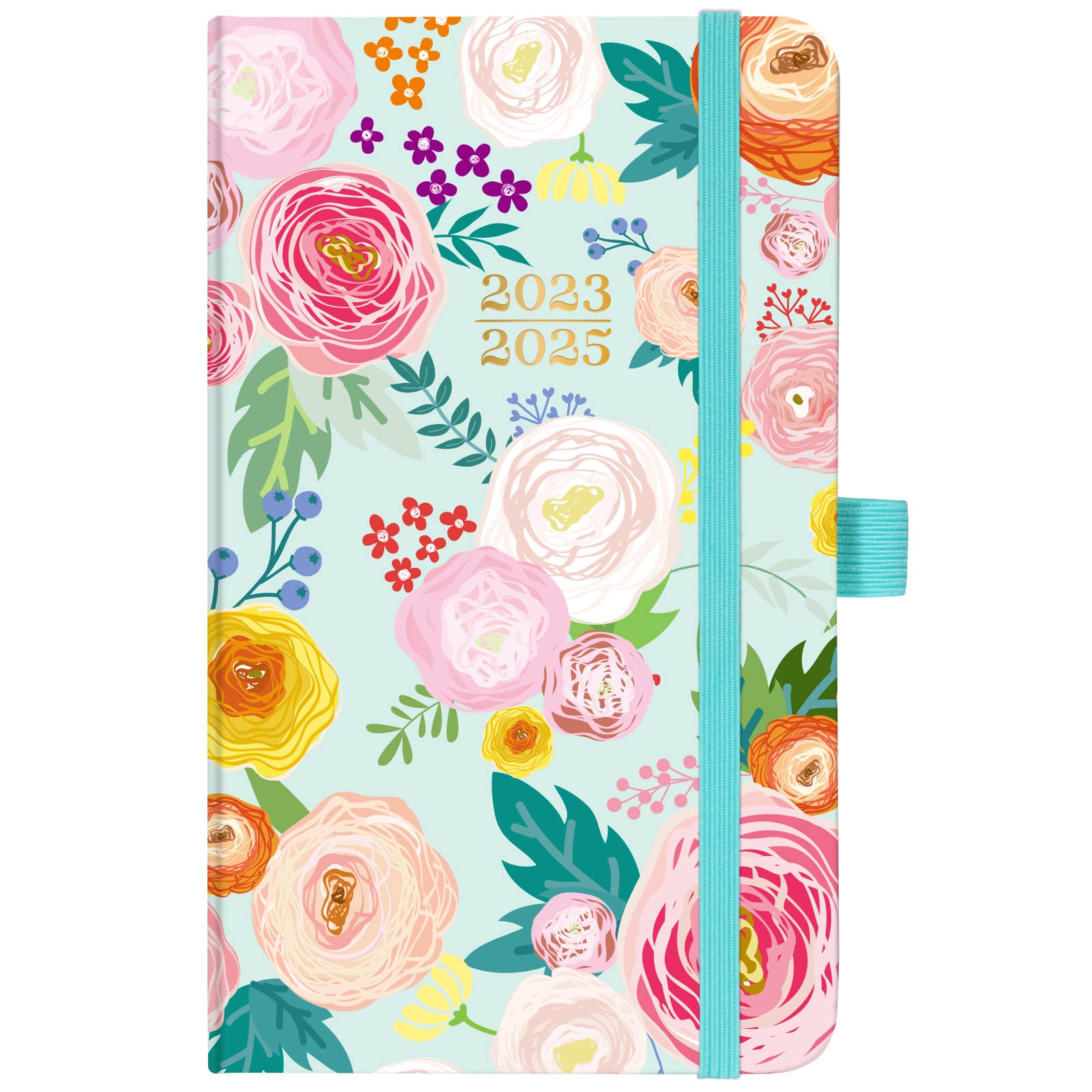 2023-2025 Monthly Pocket Planner with Pen Holder - 6.6