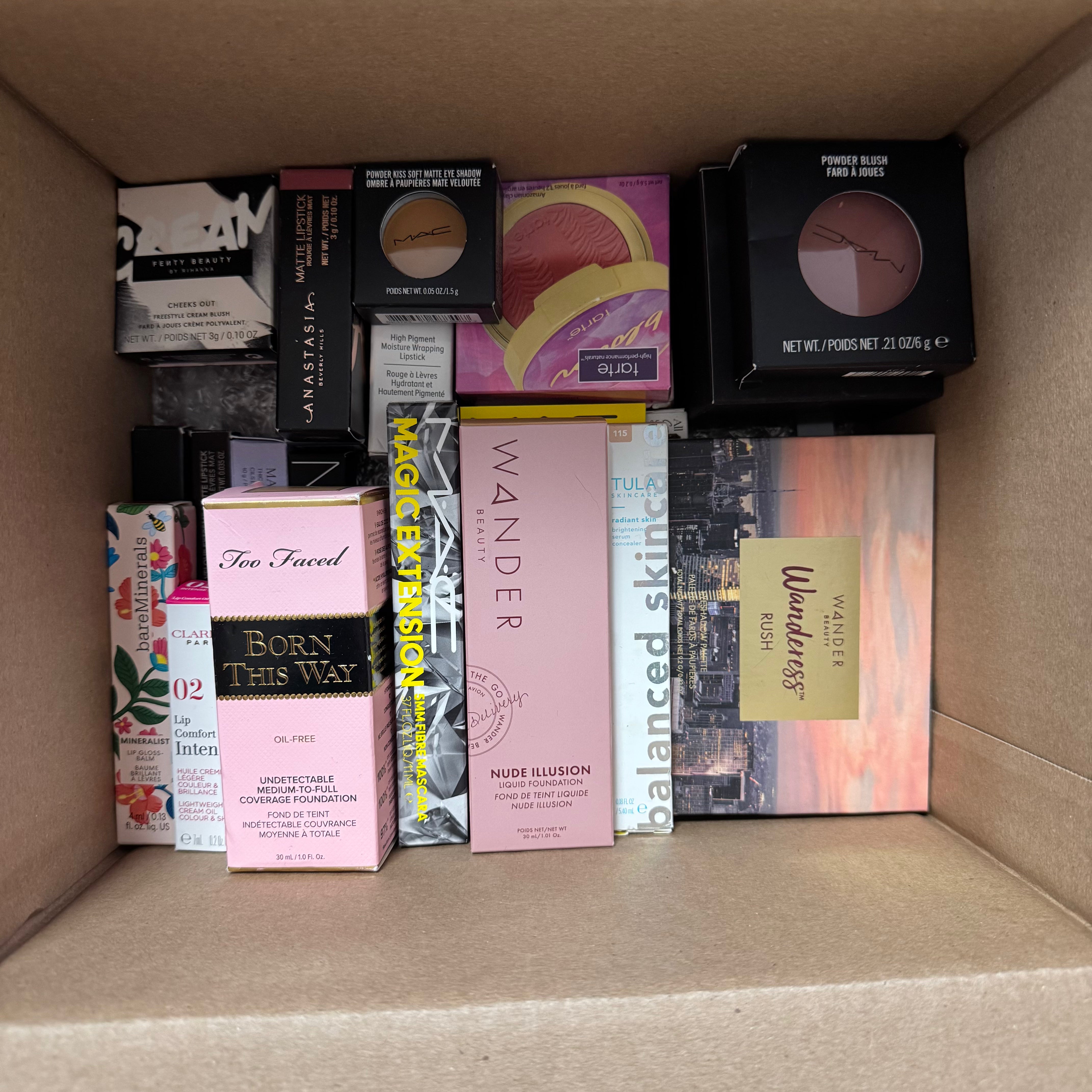 Wholesale Assorted High-End Cosmetics Lot - 50 Piece Boxed Set for Salons, Spas & Retail Stores | Premium Beauty Products in Bulk