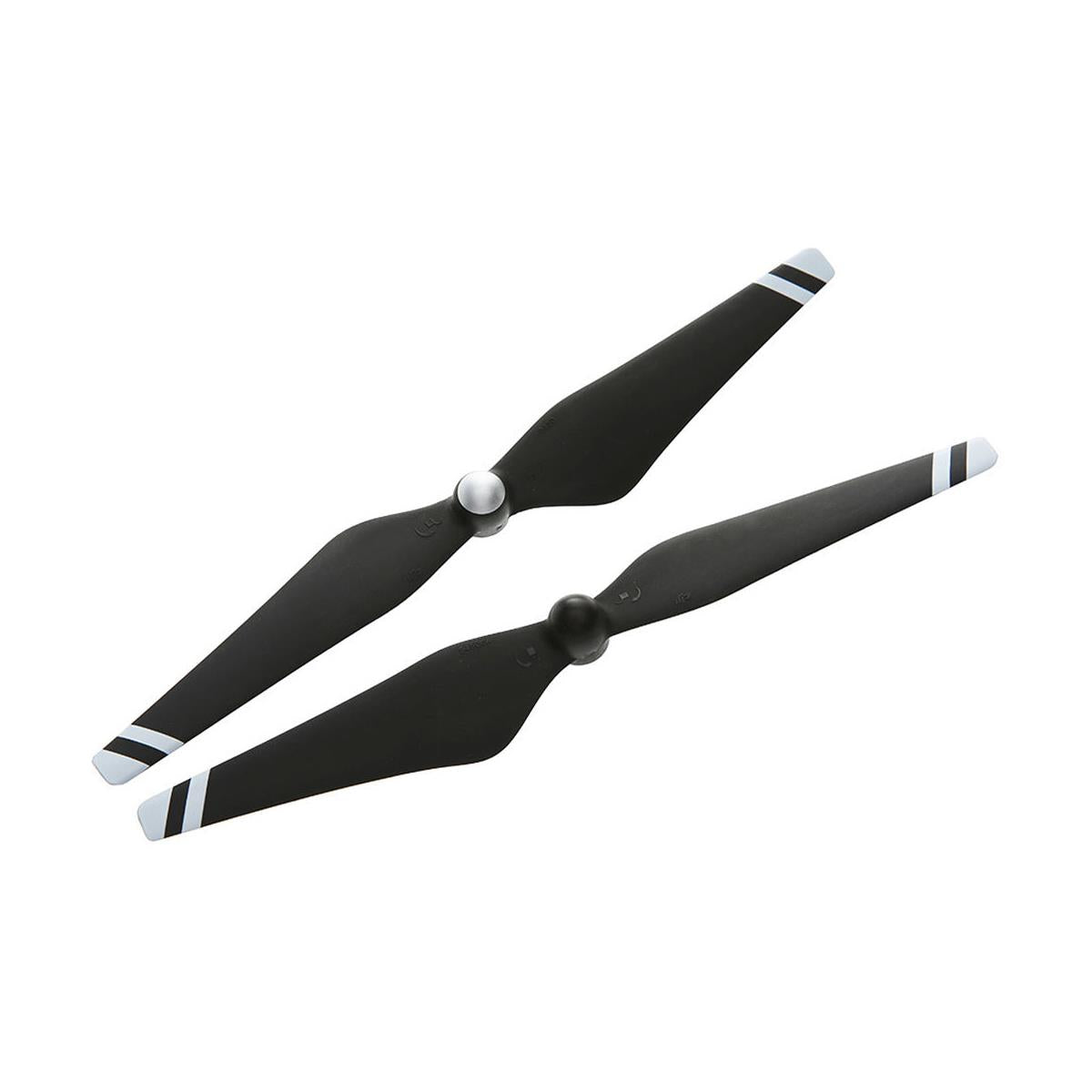 DJI Phantom 3 9443 Carbon Fiber Self-Tightening Propellers (Black/White) - High Performance Replacement Drone Blades for Aerial Photography & Videography