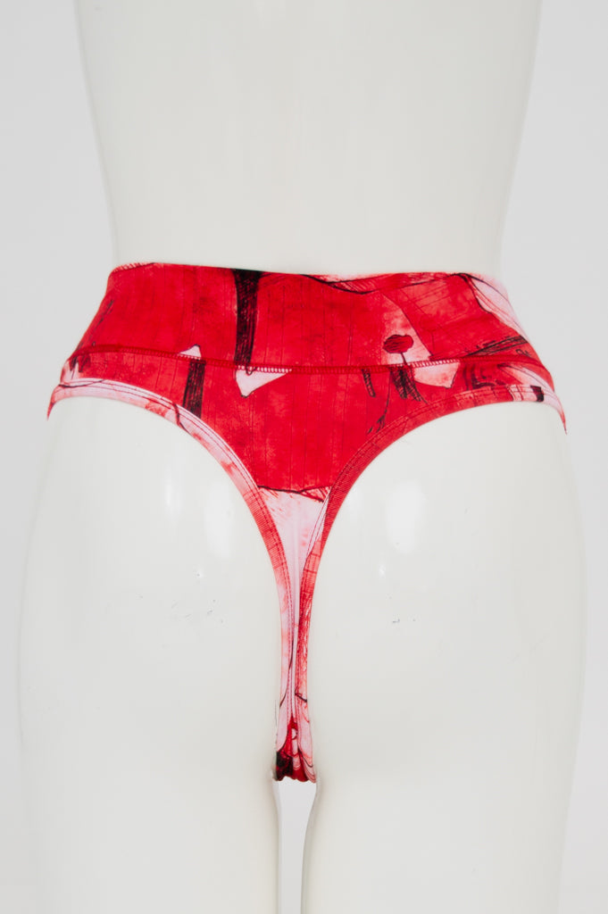 Sexy Lace Thong Panties for Women - Soft Bamboo Fabric - Comfortable & Breathable Underwear for Daily Wear, Date Night & Special Occasions