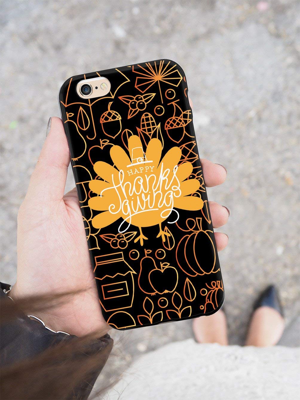 Premium 3D Textured Protective Case for iPhone 11 Pro Max | Thanksgiving Turkey Design | Shockproof & Scratch-Resistant Cover | Perfect for Daily Use, Travel & Holiday Gifts