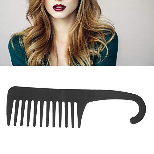 Premium Mellow Hair Comb with Hook Teeth Design - Anti-Static, Heat Resistant ABS Styling Comb for Detangling & Scalp Massage - Perfect for Daily Hair Care, Salon Styling & Travel