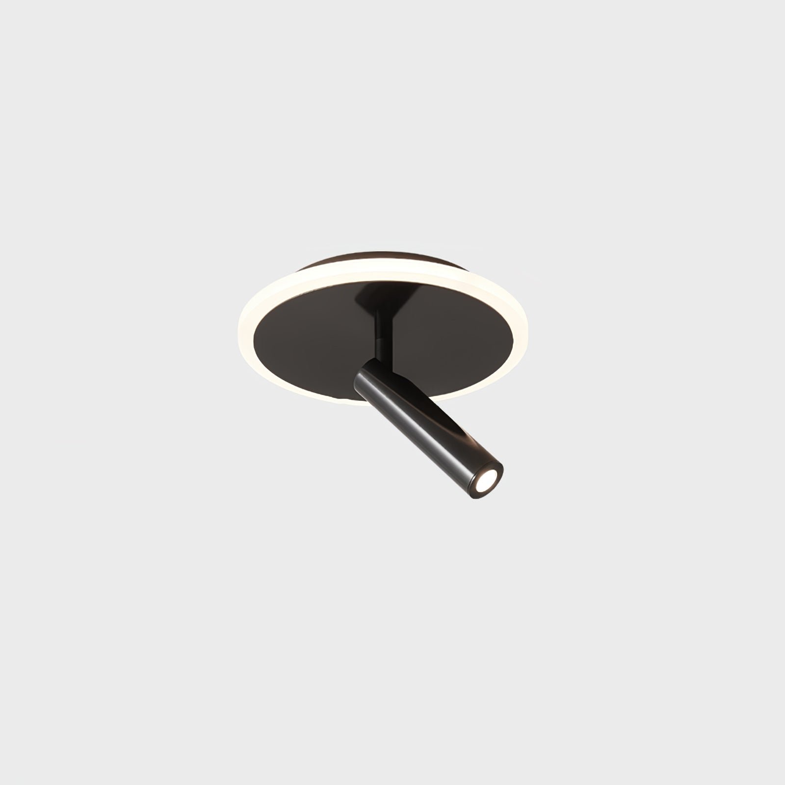 Modern Circle Spotlight Ceiling Lamp - Adjustable LED Recessed Lighting Fixture for Living Room, Bedroom & Kitchen | Dimmable Ambient & Task Lighting for Home Decor