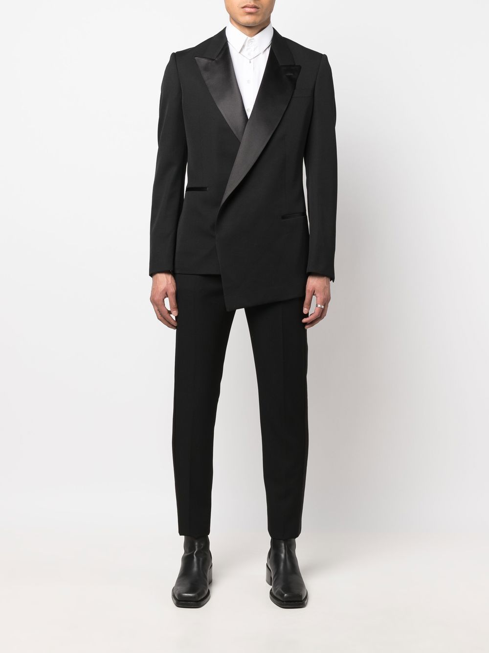 Alexander McQueen Black Trousers for Men - Stylish Slim Fit Pants for Work, Office & Formal Occasions