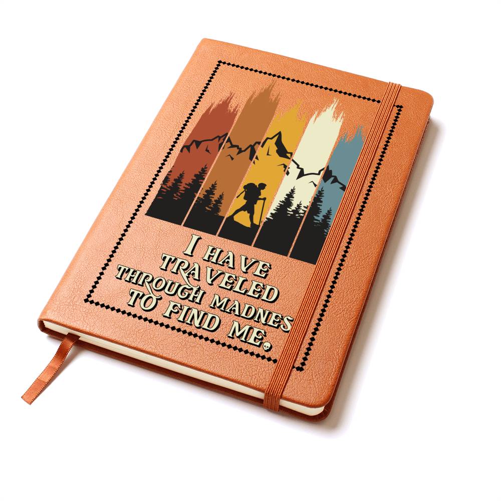 Premium Leather Travel Journal Notebook - Handmade Vintage Writing Diary for Men & Women - Perfect for Adventure, Hiking, Camping & Personal Reflection