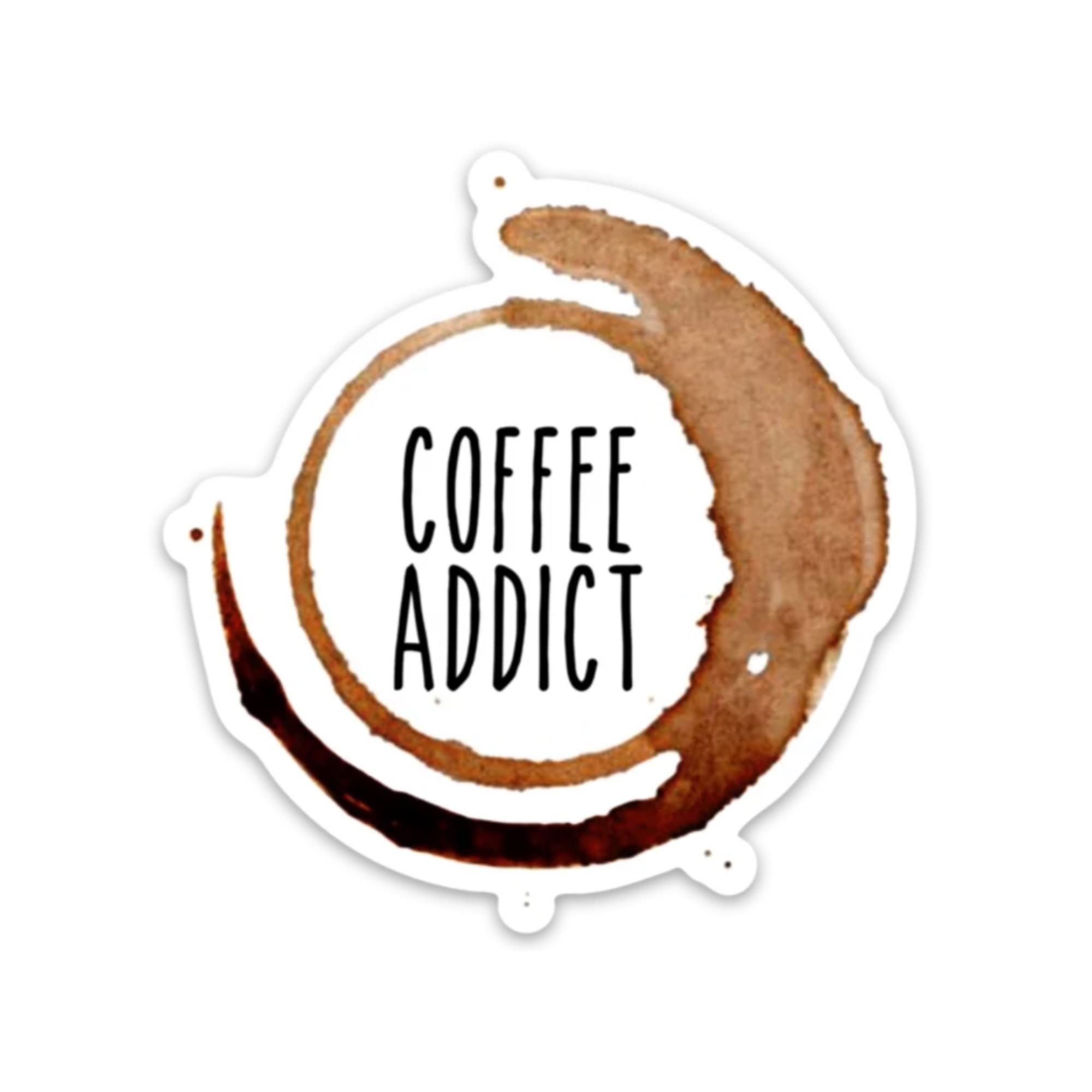 Strong Coffee Lover Fridge Magnets - Funny Coffee Addict Refrigerator Magnets for Kitchen Decor, Office & Gifts - Perfect for Coffee Enthusiasts & Baristas