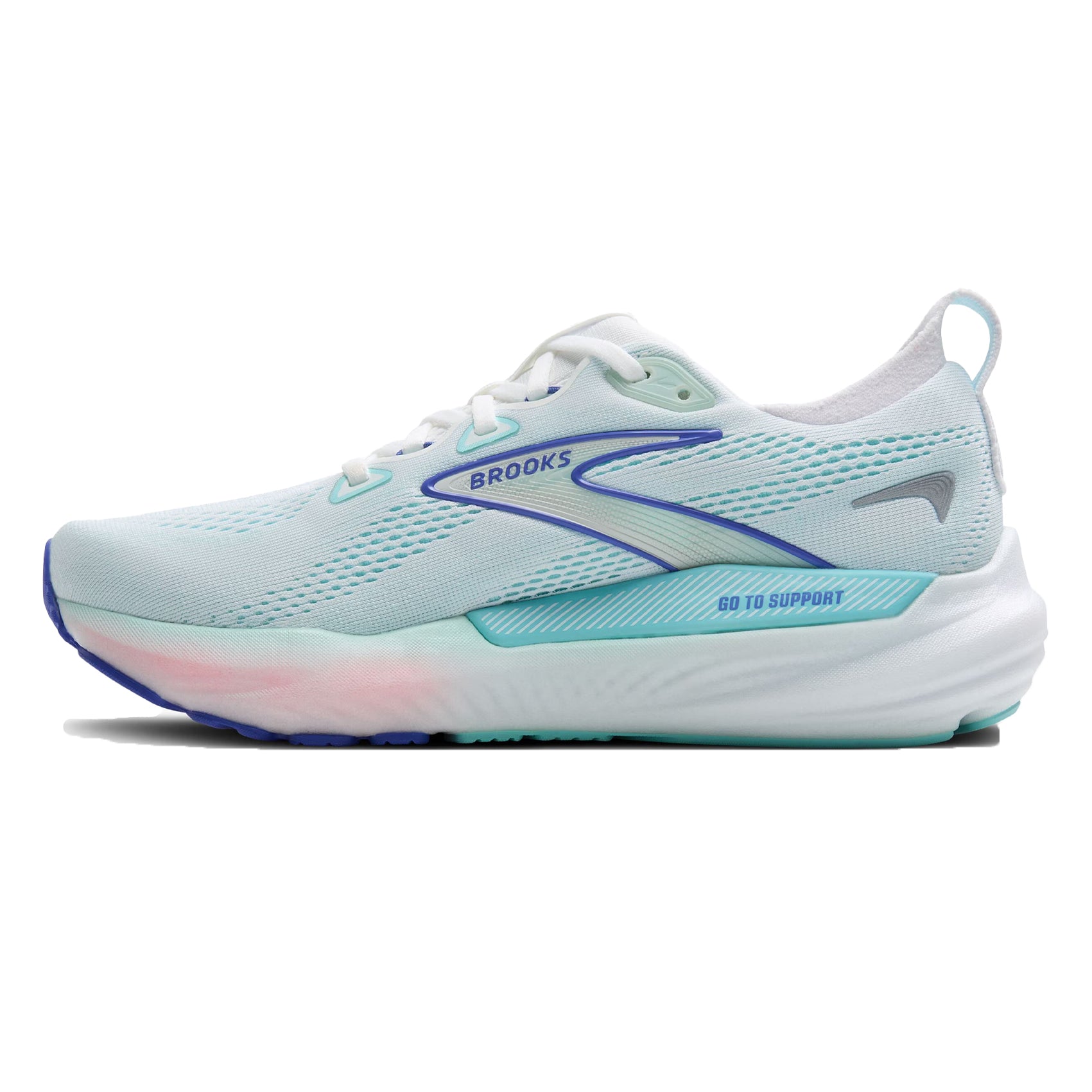 Brooks Glycerin GTS 22 Women's Running Shoes - Premium Cushioned Support for Neutral to Overpronation - Perfect for Road Running, Jogging & Gym Workouts