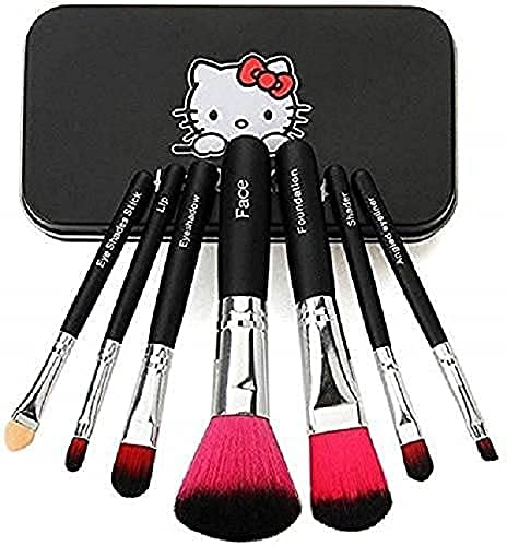 MASTADI Girls Makeup Kit with 7 Brushes & Blender - Multicolor for Teens & Beginners