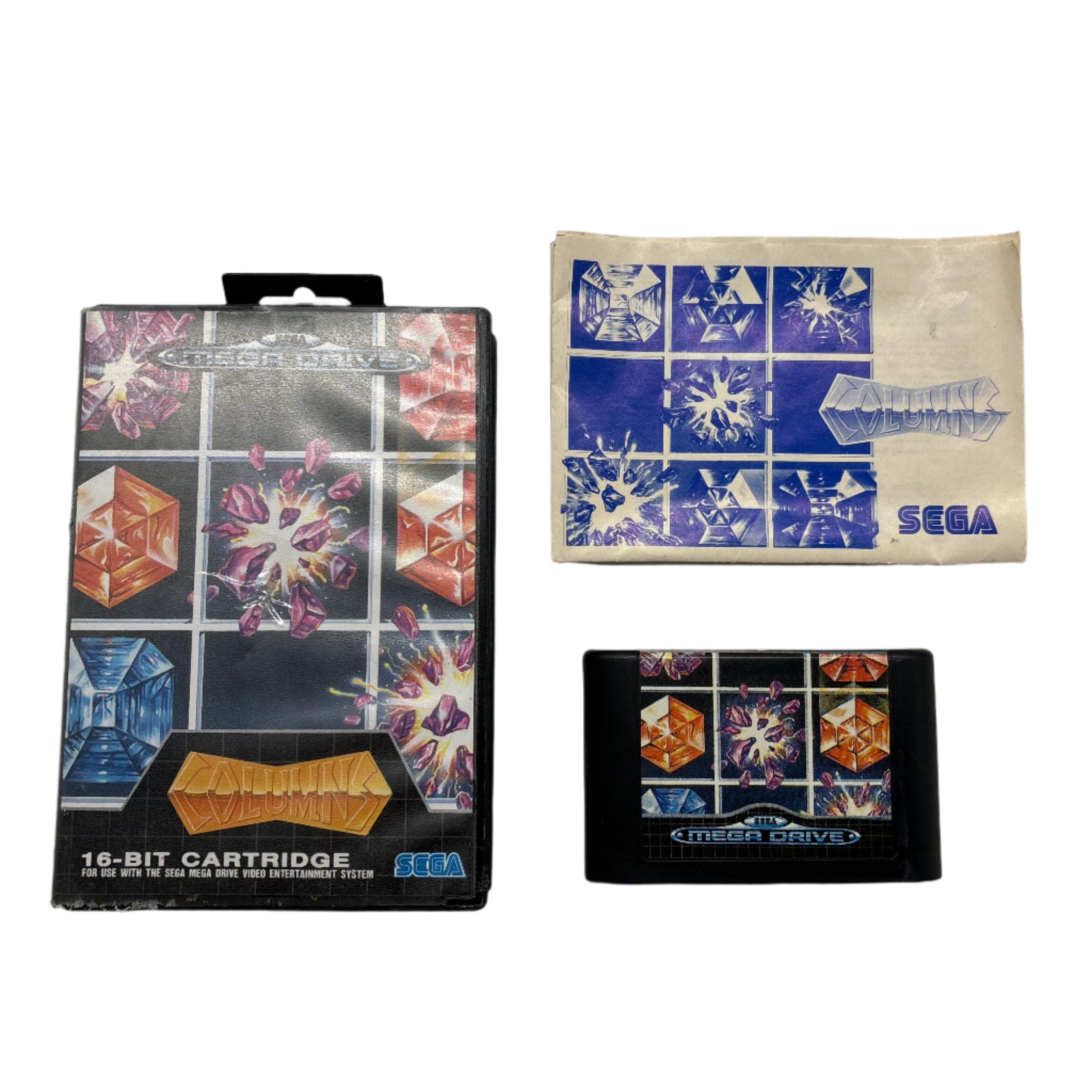 Original Sega Mega Drive Game Cartridge with Manual - PAL Version - Classic Retro Gaming for Collectors & Enthusiasts | Perfect for Nostalgic Play & Display