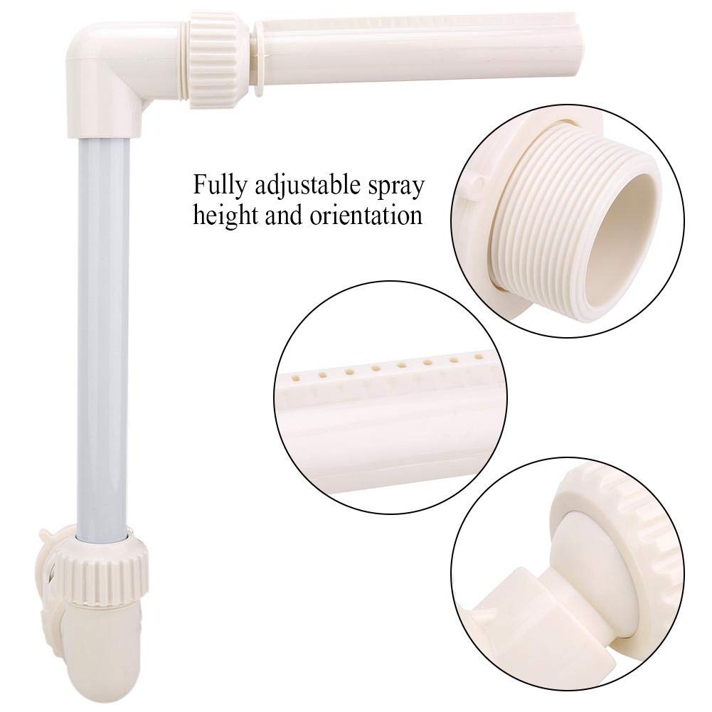 TOPINCN Waterfall Fountain Pool Sprayer - Elegant Swimming Pool & Spa Fountain Frame for Outdoor Decor | Perfect for Backyard, Garden, and Patio Water Features