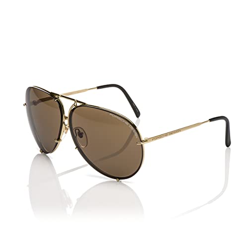 A - Light Gold / Lens - Brown / Extra Lens - Light Blue,silver Mirrored