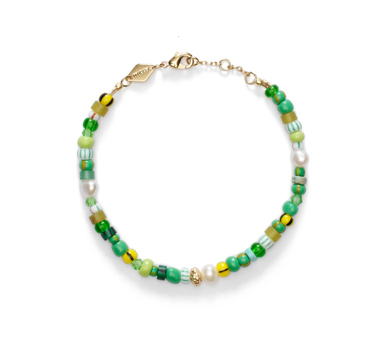 Surf Rider Bracelet for Men & Women - Green Wave Ocean Inspired Adjustable Beach Jewelry - Perfect for Surfing, Swimming & Summer Outdoor Activities