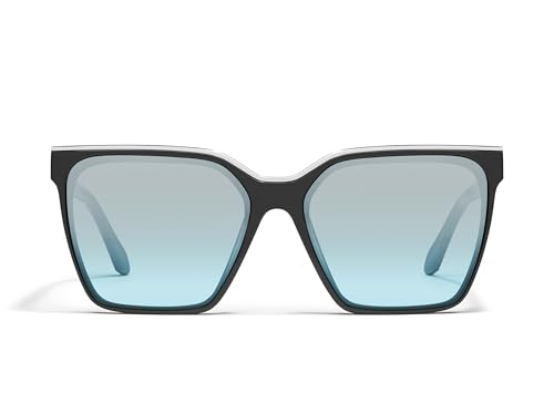 Black/Silver Turquoise Flash
