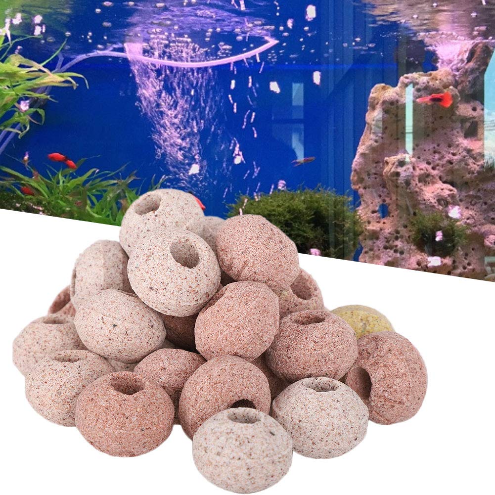 Premium Aquarium Filter Media - Ceramic Bio Rings & Nano Ceramsite Balls for Fish Tanks, Ponds & Waterfalls | Enhances Water Quality & Beneficial Bacteria Growth | Ideal for Freshwater & Saltwater Aquariums, Koi Ponds & Decorative Fountains