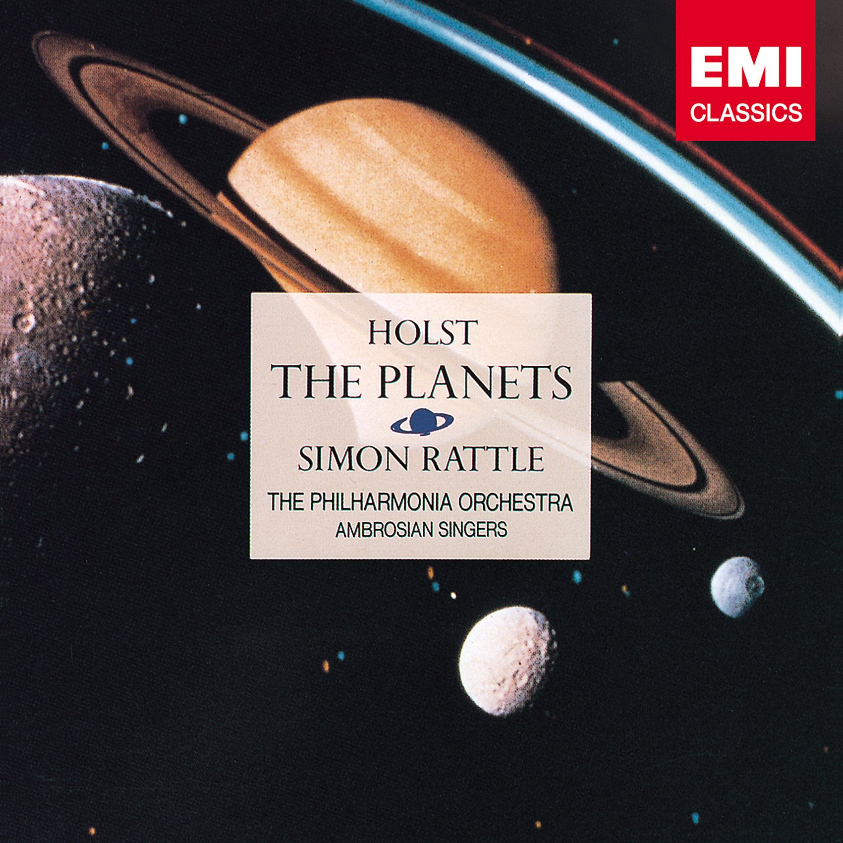 Rattle & The Philharmonia Orchestra - Holst: The Planets [Japan Limited Edition HQCD] TOCE-91082 | Classical Music CD for Audiophiles & Orchestra Enthusiasts | Perfect for Home Listening & Music Collections
