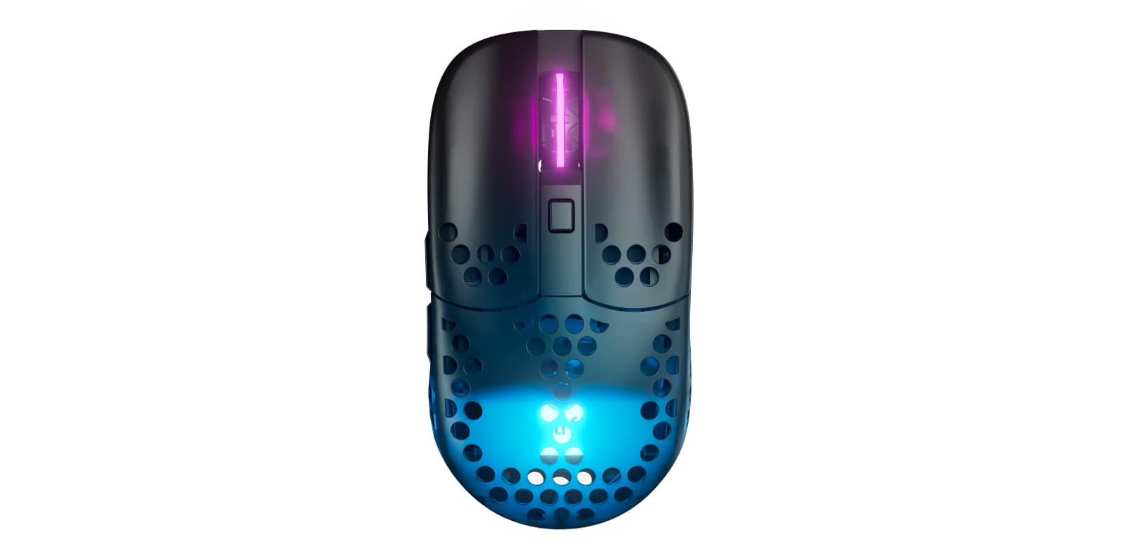 Xtrfy MZ1 Wireless Gaming Mouse - Adjustable Lightweight Ergonomic Design by Rocket Jump Ninja | Perfect for FPS, MOBA & Esports Gaming | Black Color