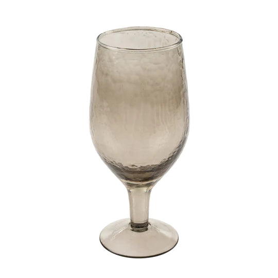 Premium Valdes Smoke Wine Glasses - Set of 8 Elegant Stemware for Red & White Wine - Perfect for Dinner Parties, Wine Tasting & Home Bar Decor