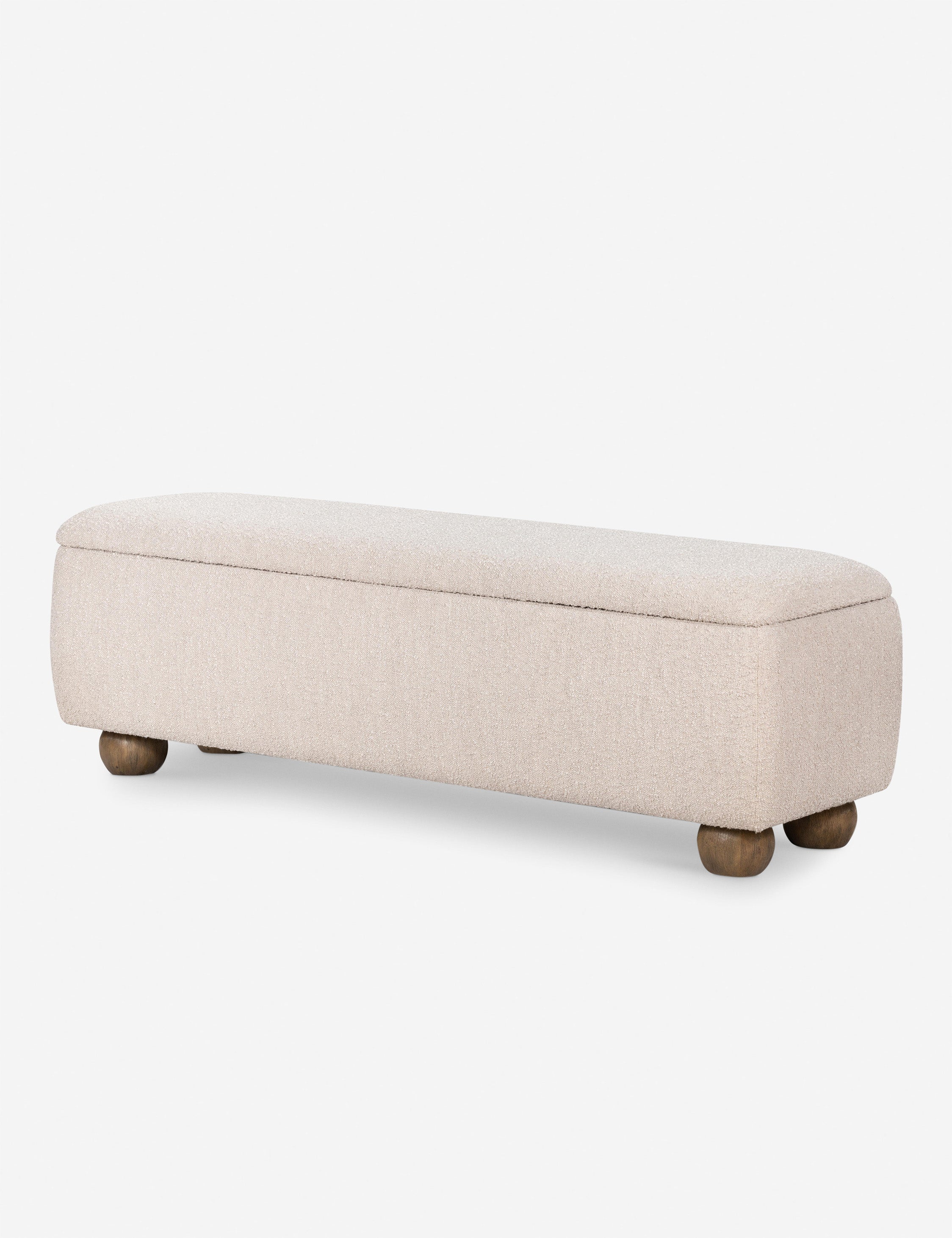 Amalia Storage Bench - Upholstered Entryway Seat with Hidden Storage Compartment | Perfect for Hallway, Bedroom & Living Room Organization