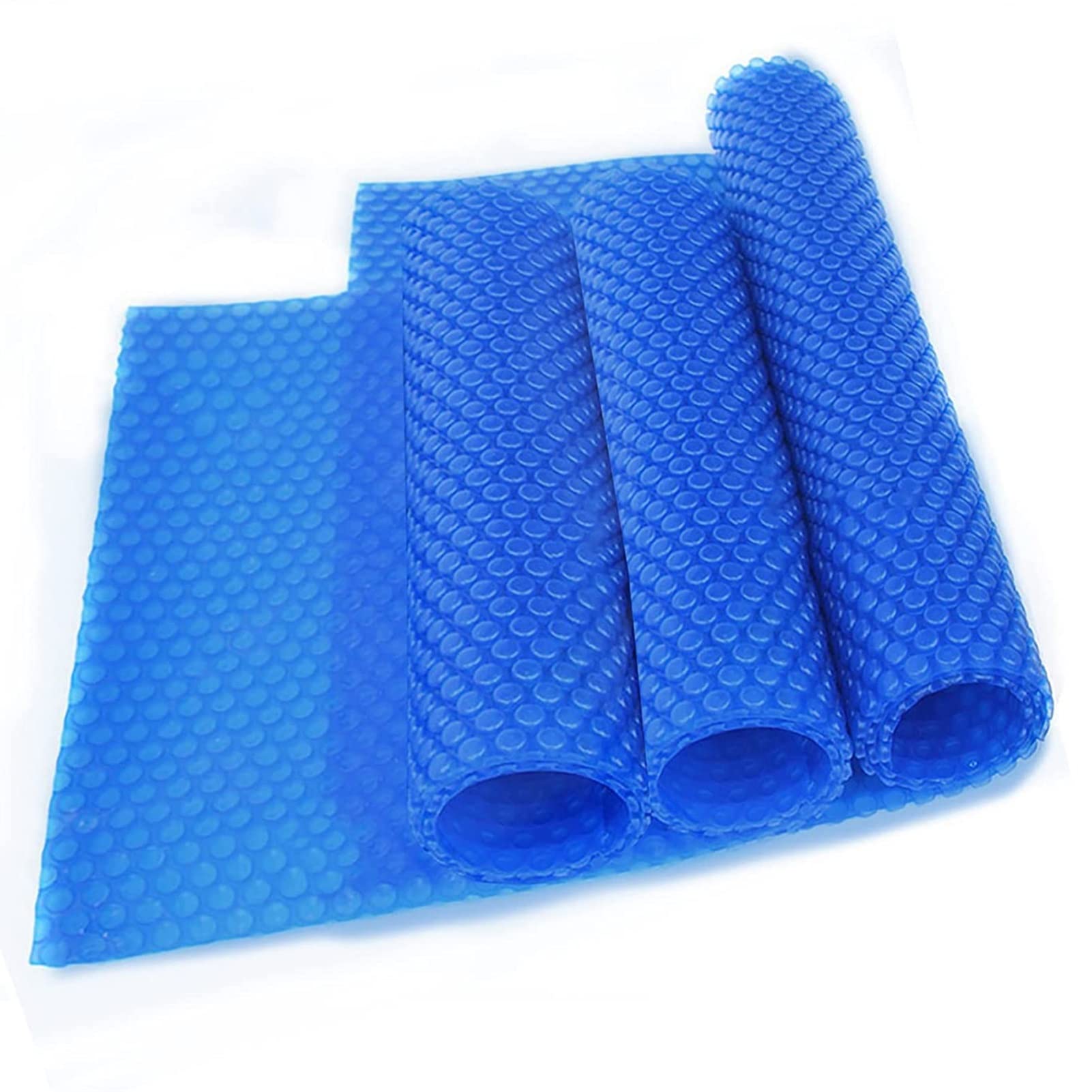 Premium UV-Protected Bubble Insulated Swimming Pool Cover - Heavy Duty Tarpaulin for In-Ground & Above-Ground Pools (5ft x 6ft) | Dustproof, Rainproof & Heat Retention Blanket for Year-Round Protection | Perfect for Winterizing, Summer Heat Retention & Seasonal Pool Maintenance