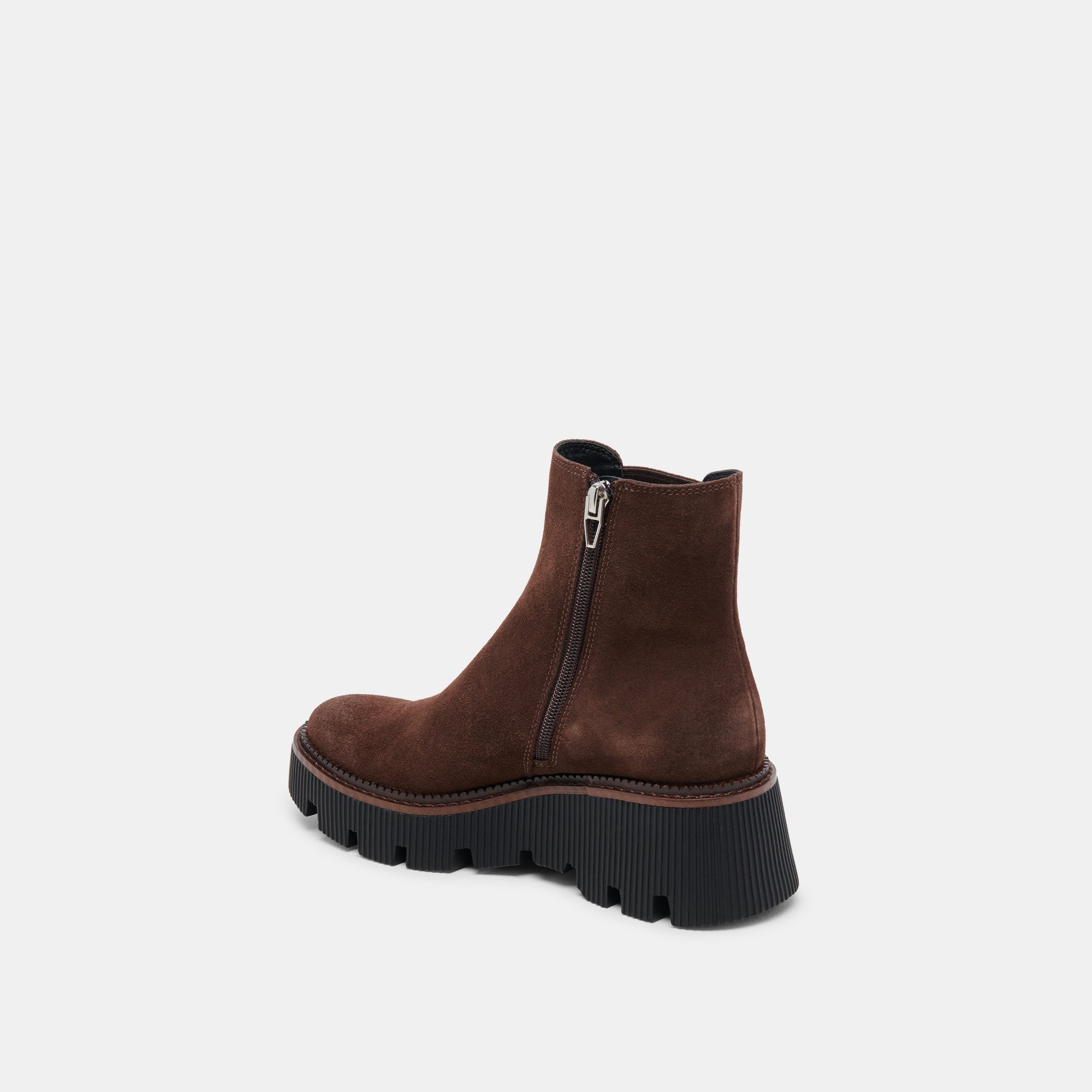 EMMET H2O Waterproof Boots - Dark Brown Suede Leather for Men & Women | All-Weather Outdoor Hiking, Rain & Snow Wear