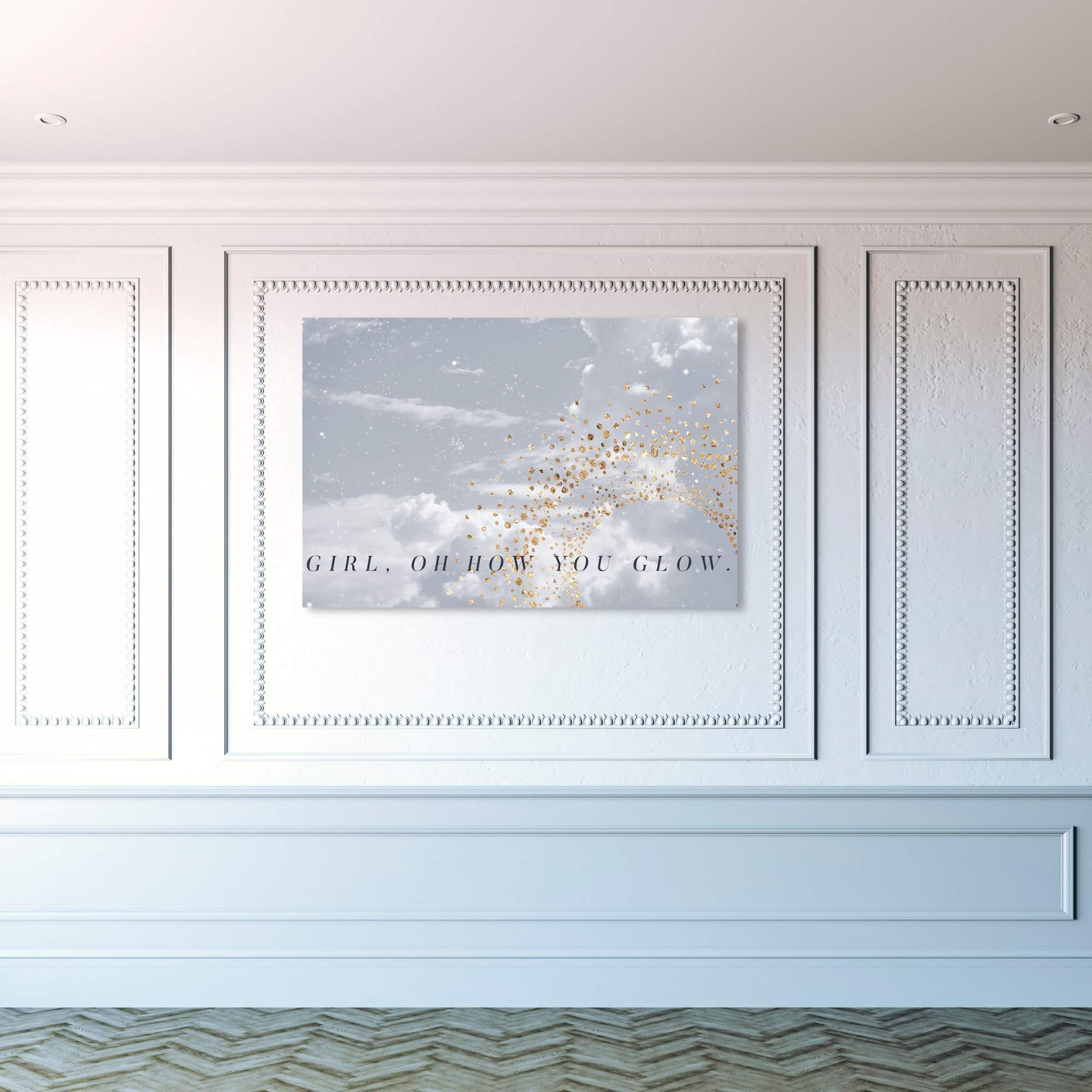 The Oliver Gal Artist Co. 'How You Glow' Fashion & Glam Wall Art Canvas Print - 45