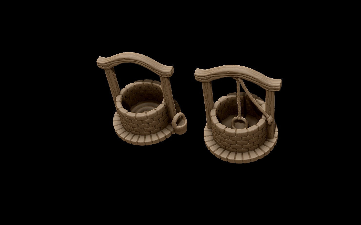 28mm Wishing Well Miniature for Dungeons and Dragons RPG - Perfect for Tabletop Gaming, Fantasy Scenes & D&D Campaigns