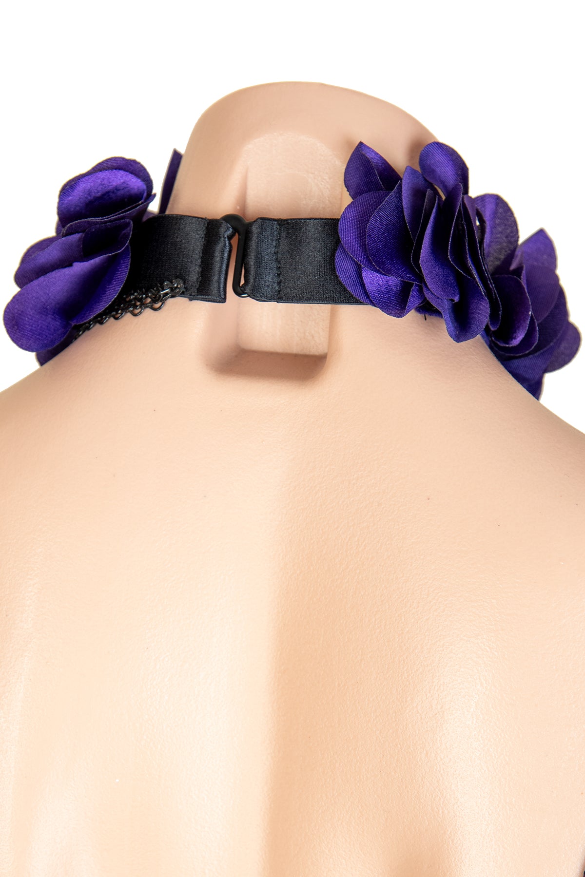 Orchidseed Fairy Warrior Choker Necklace - Gothic Punk Choker for Women, Handmade Adjustable Choker with Crystal Pendant | Perfect for Cosplay, Halloween, Rave Parties & Alternative Fashion