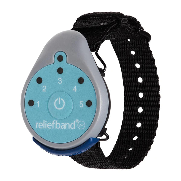 ReliefBand Anti Nausea Bands for Motion Sickness - Drug-Free Wristband for Travel, Pregnancy & Chemotherapy - Wearable Nausea Relief Device for Car, Boat & Airplane Rides